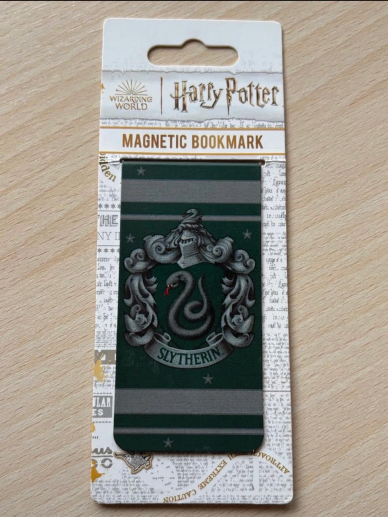 Harry Potter Slytherin - Magnetic Bookmark